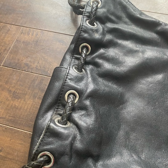 Michael Kors Slouchly Shoulder Hobo black leather bag - Picture 8 of 11